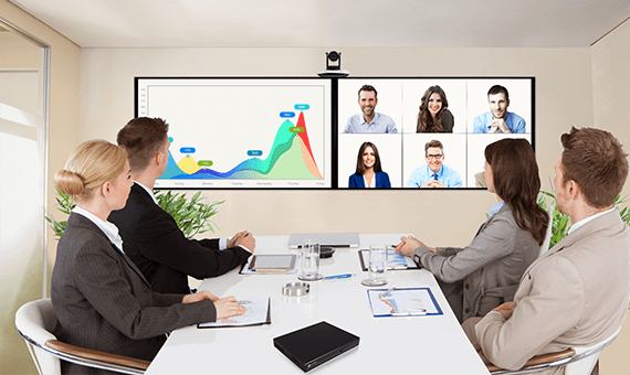 Verbesserung der Produktivität mit Videokonferenzen