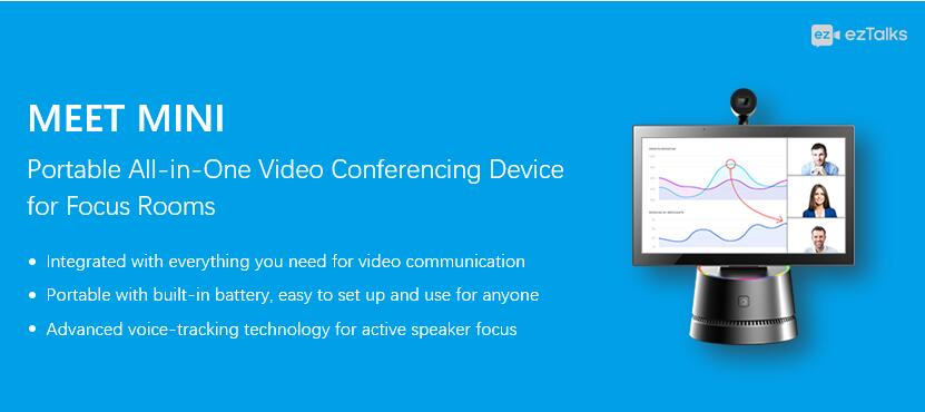 portable video conferencing equipment