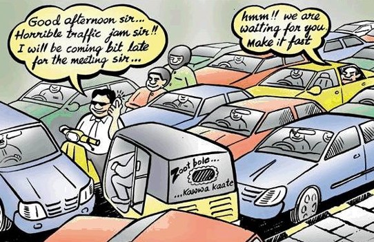 traffic jam
