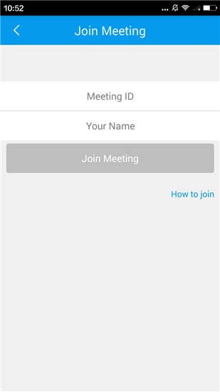 join meeting on android