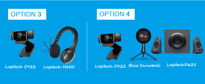 Blue Microphones - Pro Streamer Pack with Blue Yeti USB Microphone & Logitech C922 Pro HD Webcam