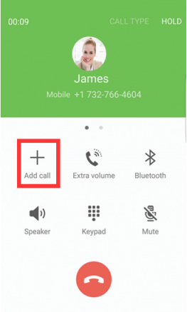 cómo hacer una llamada de conferencia en android