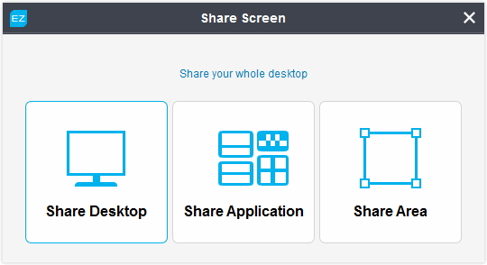 how to share desktop