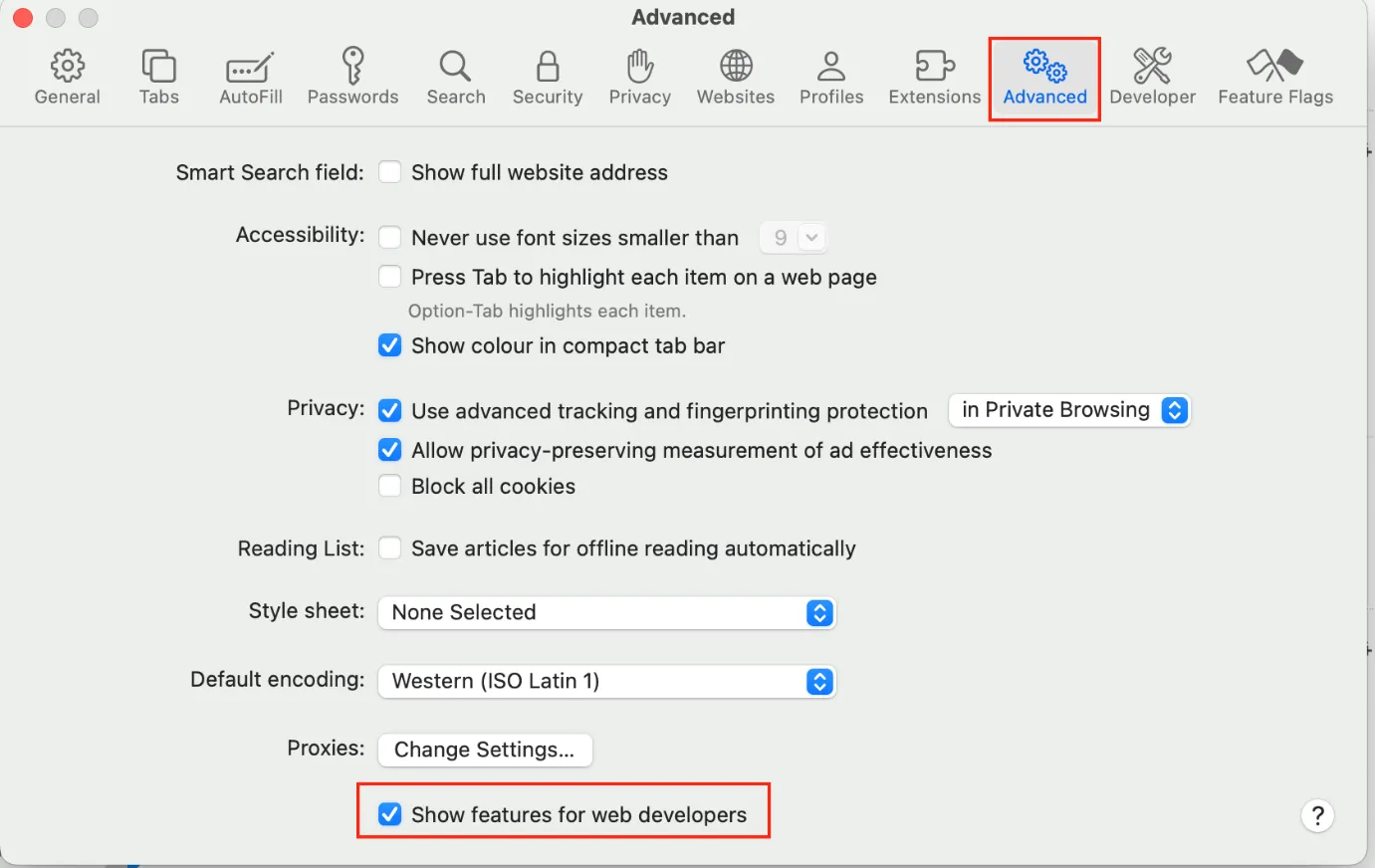 Mac Advanced