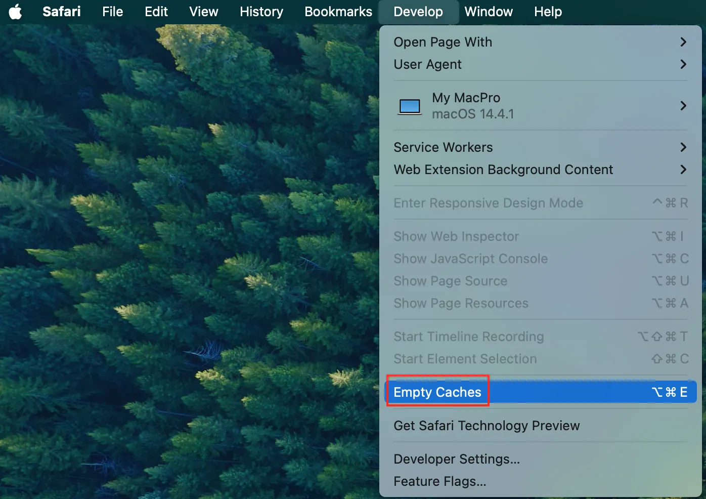  Mac Empty Caches